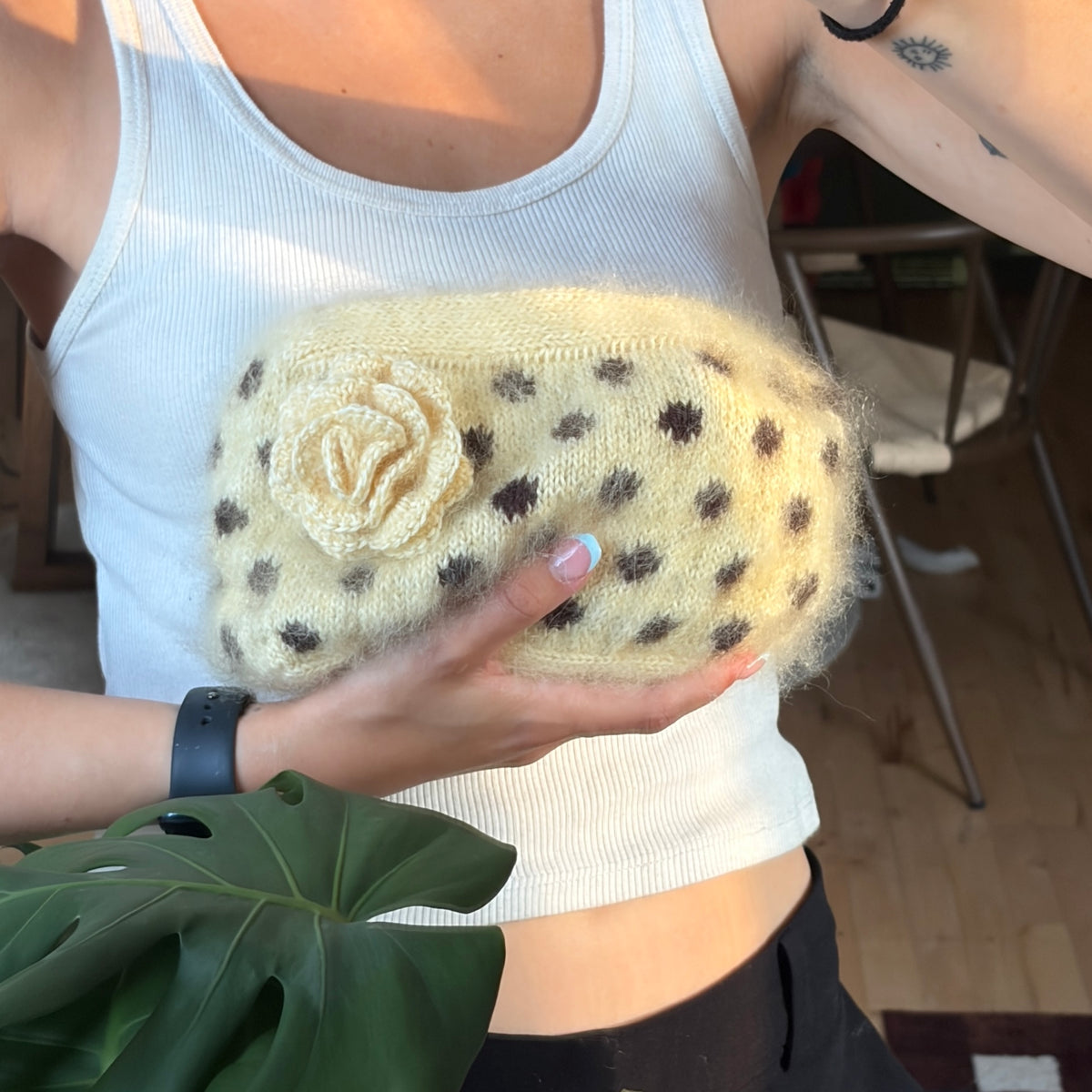 Polka Clutch - Dansk Opskrift