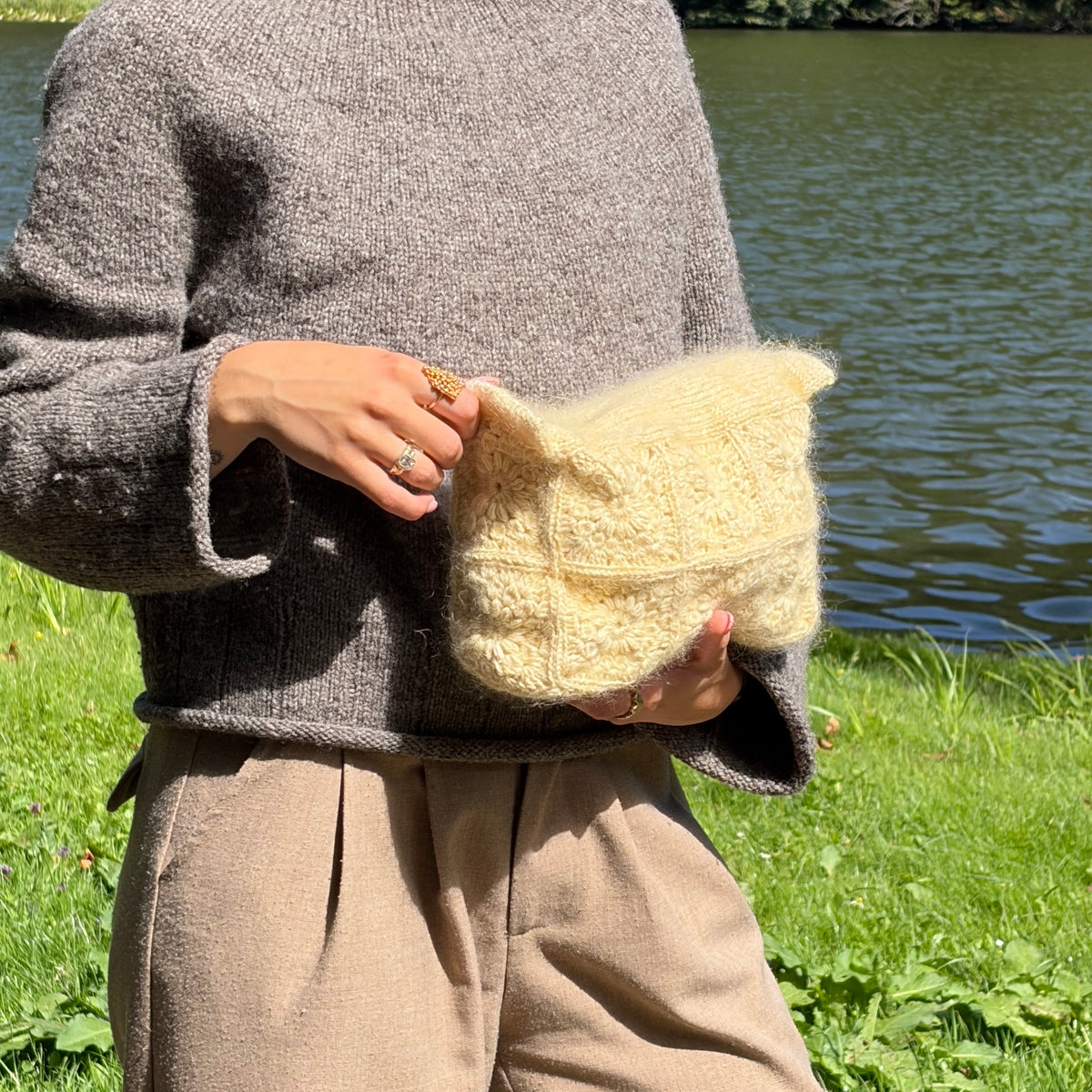 Nilla Clutch Monokrom