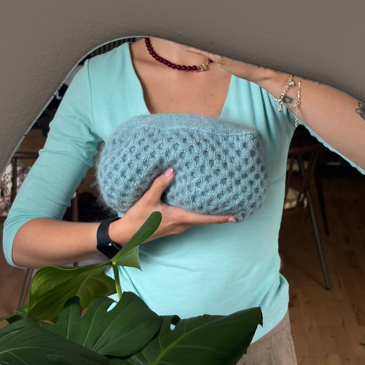 Josie Cable Clutch - Dansk Opskrift