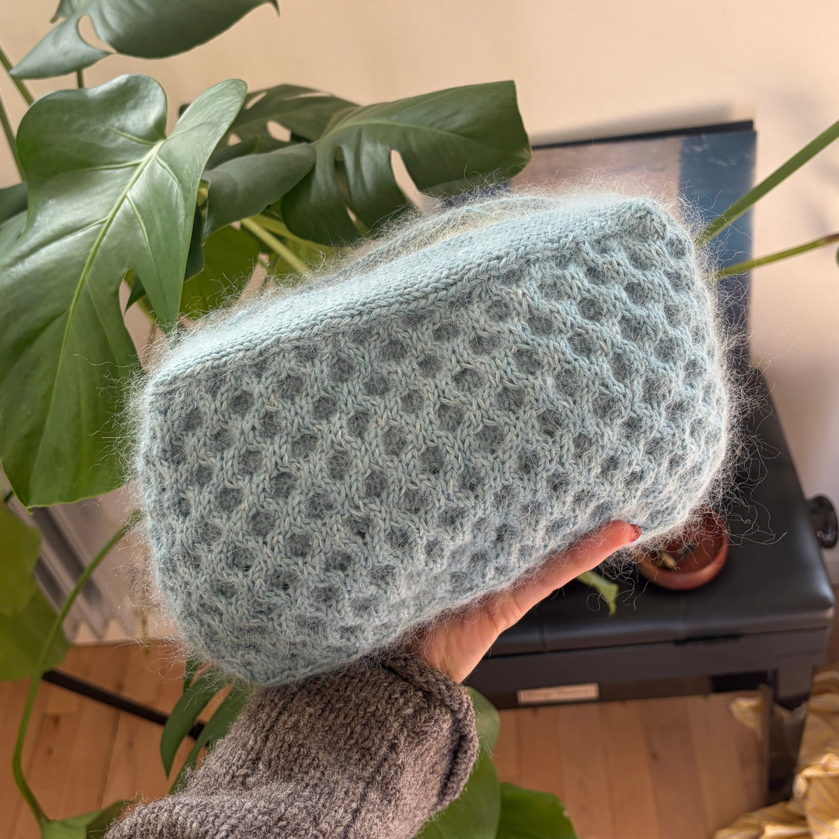 Josie Cable Clutch - Dansk Opskrift