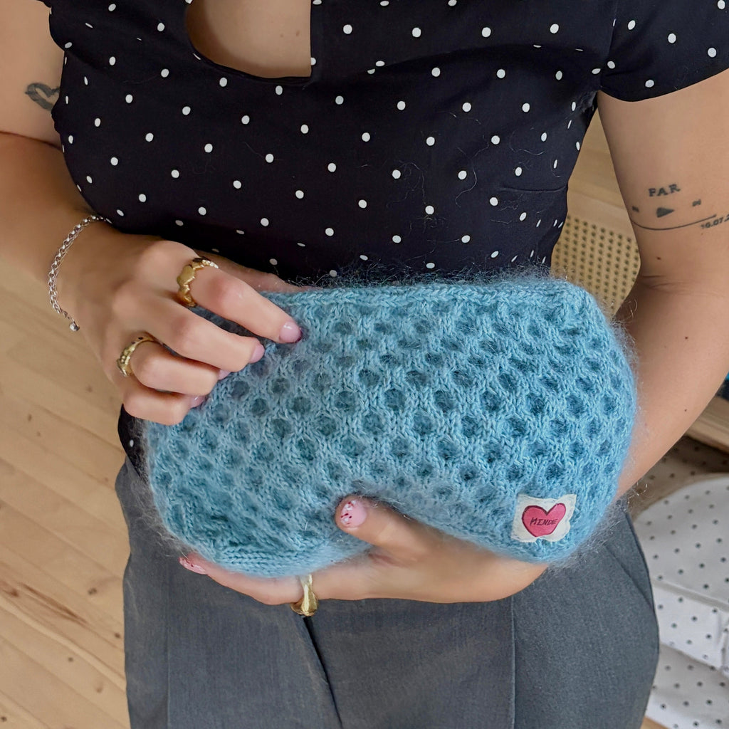 Josie Cable Clutch - Dansk Opskrift
